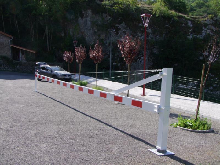 Barrière Tournante de sortie d'autoroute Odessa 